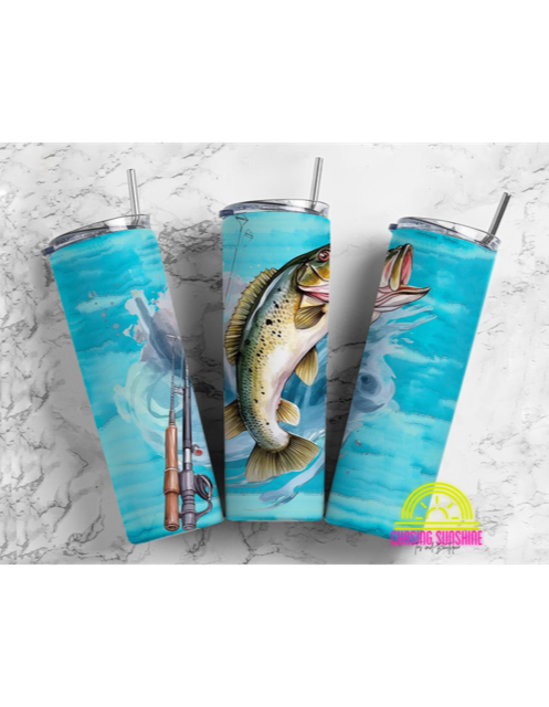 Bass Fish in water