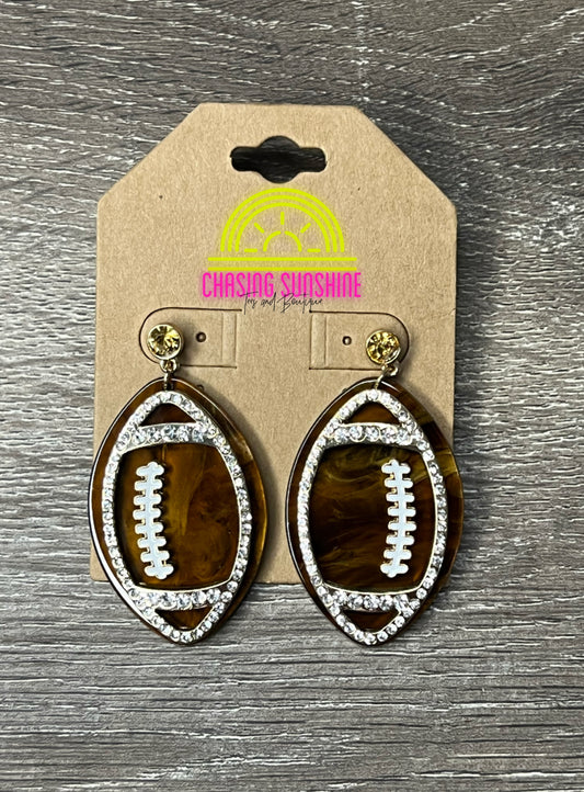 Football Earrings