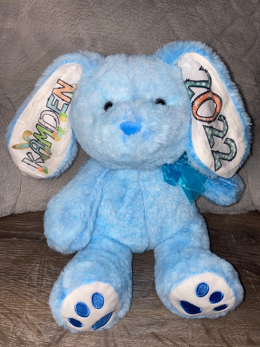 Plush Personalized Bunny